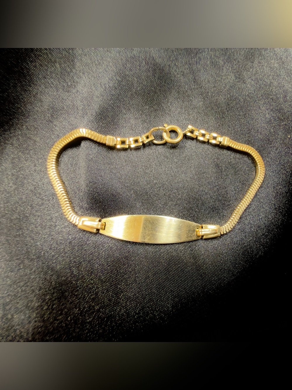 Elco 12K GF Woman’s ID Bracelet